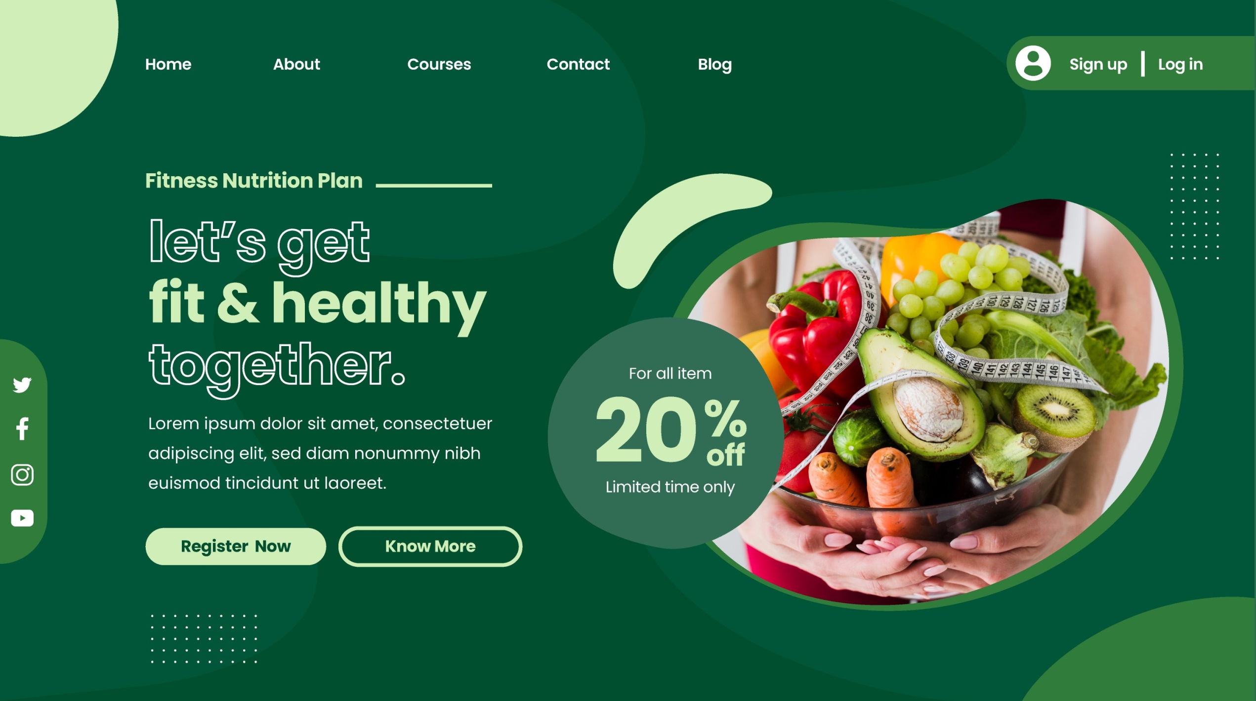 Custom Dietitian & Nutritionist Website Development Services in India By Brand Egos Digital